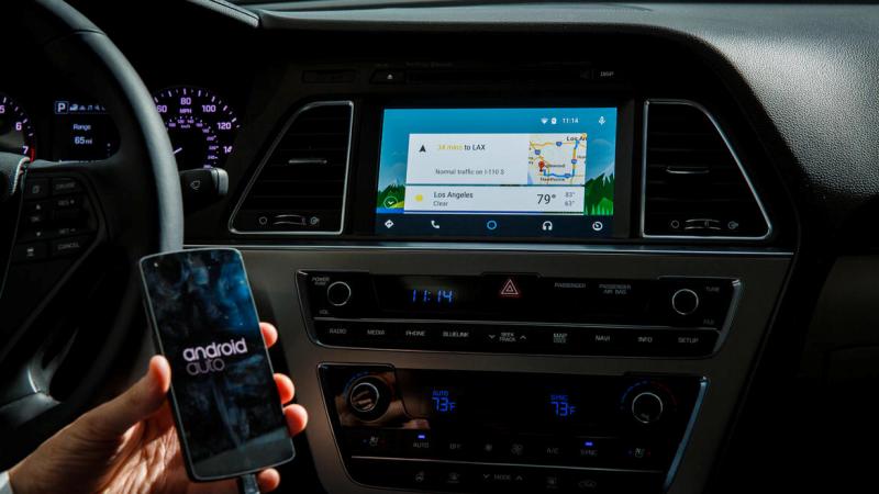 Hyundai Sonata là mẫu xe đầu tiên sử dụng Android Auto
