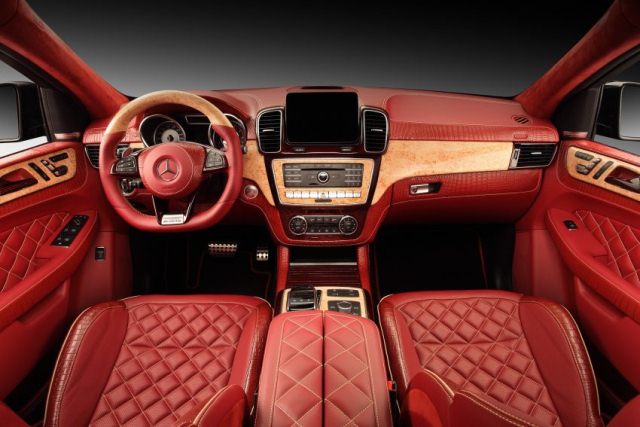 Chiêm ngưỡng cabin bằng da cao cấp của Mercedes-Benz GLE