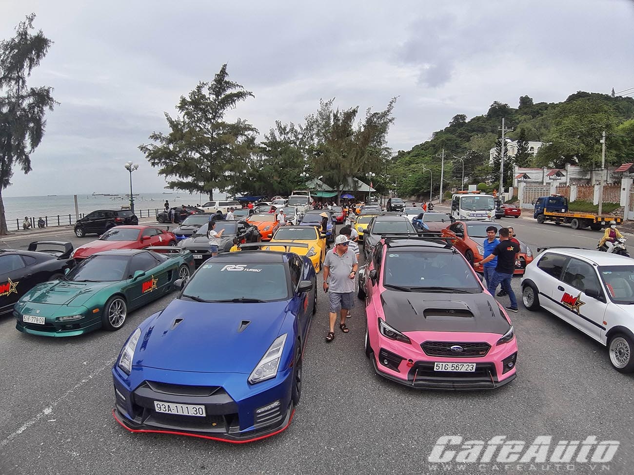 Dàn xe thể thao Nhật của JDM Club khuấy động thành phố Vũng Tàu