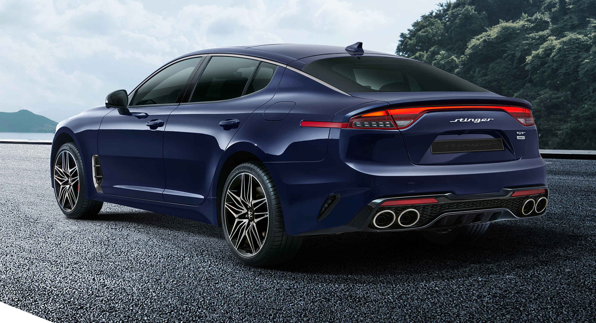 Ngỡ ngàng với bản cập nhật của xe sang Kia Stinger