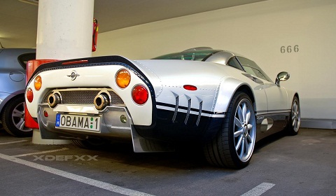 Tổng Thống Obama sở hữu siêu xe Spyker C8