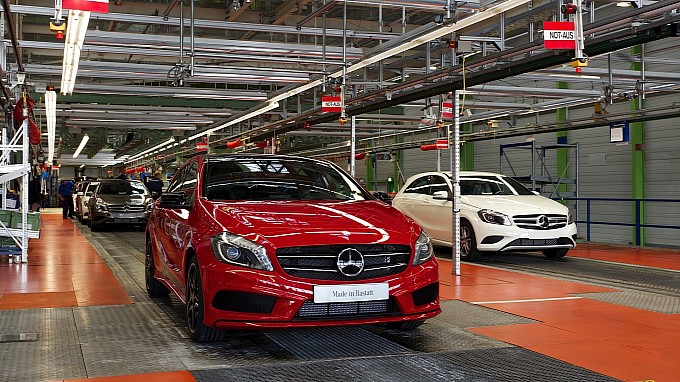 Mercedes A-Class được sản xuất tại Đức