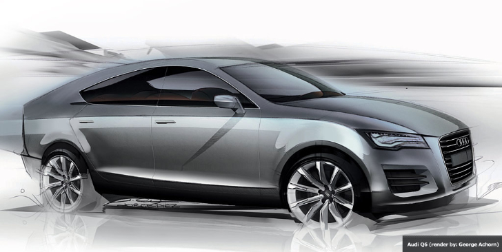 Audi Q6 lộ diện vào năm 2016