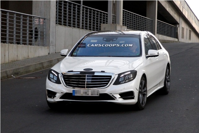 Mercedes S-Class 2014 chạy thử không ngụy trang