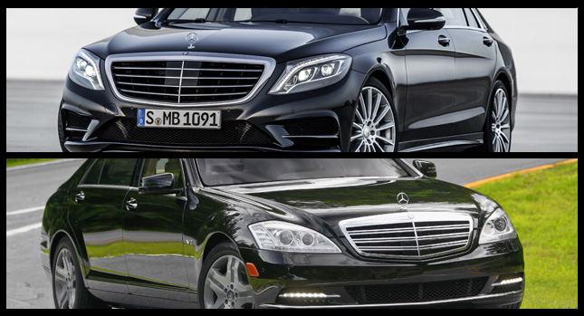 So sánh Mercedes-Benz S-Class cũ và mới