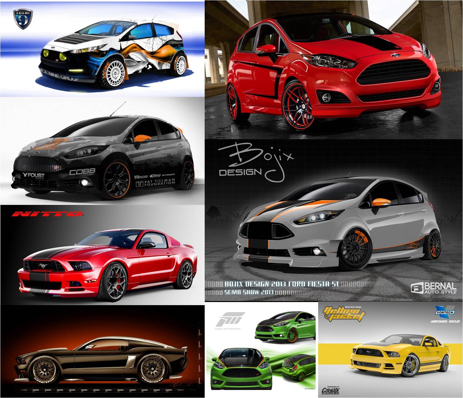 Ford “khủng bố” SEMA 2013 bằng 57 mẫu xe độ
