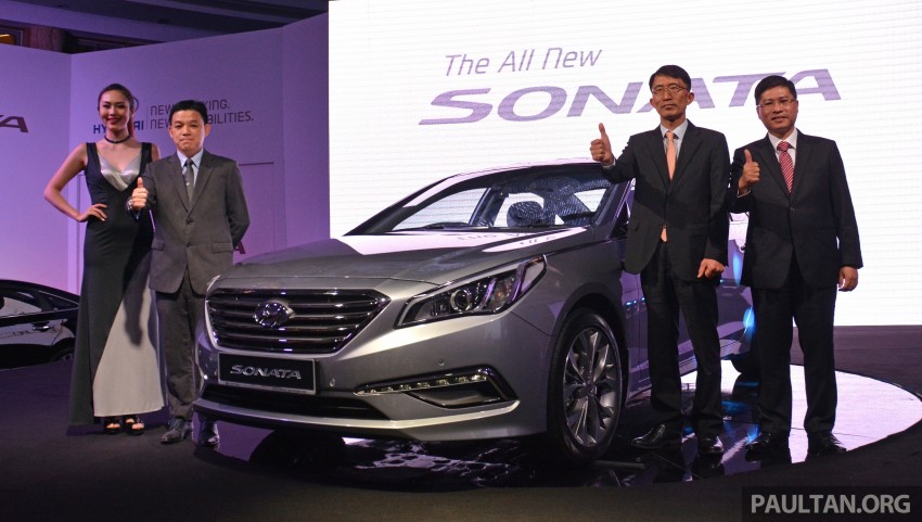 Hyundai Sonata LF ra mắt ở Malaysia, giá từ 850 triệu