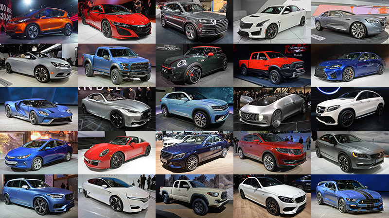 Những con số thú vị về triển lãm Detroit Auto Show 2015