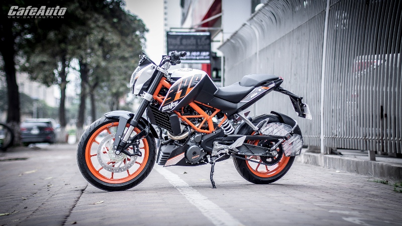 Cận cảnh “quỷ nhỏ” KTM Duke 390 2015 giá 175 triệu đồng