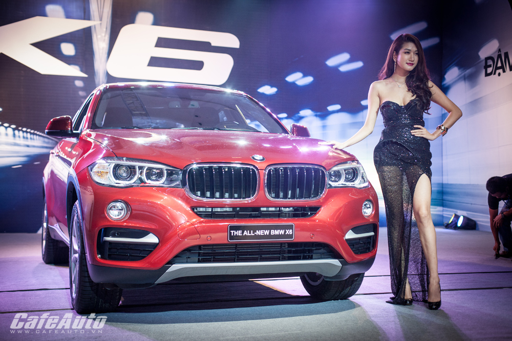 BMW X6 2015 ra mắt tại Việt Nam, giá từ 3,389 tỷ đồng
