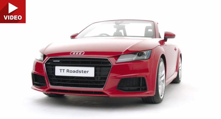 Audi TT Roadster khoe dáng khiêu khích người dùng
