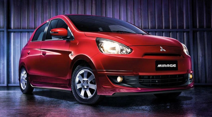 Mitsubishi Mirage 2015 nâng cấp, chốt giá 400 triệu