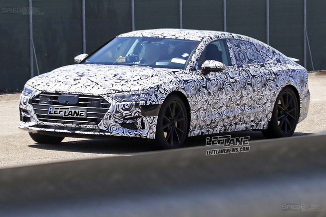 Thêm hình ảnh Audi A7 2018 chạy thử nghiệm