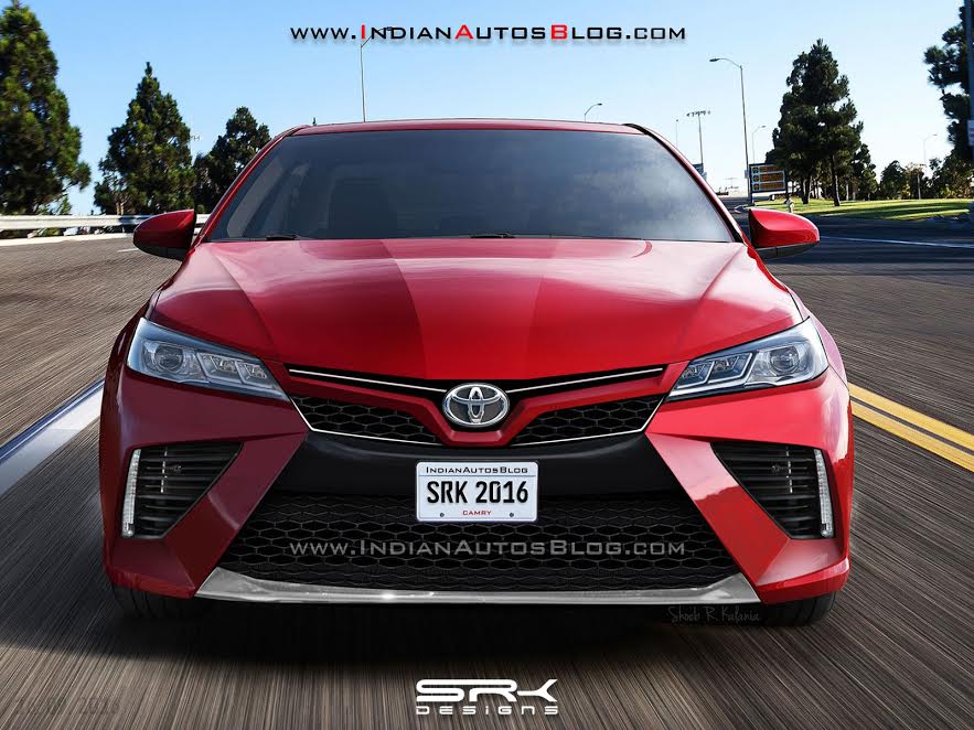 Lộ hình ảnh phác thảo Toyota Camry 2018