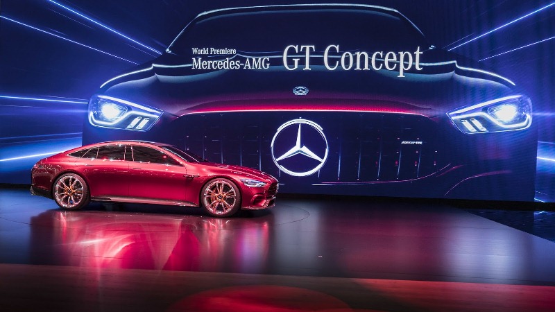 Ảnh thực tế về Mercedes-AMG GT mạnh 800 mã lực