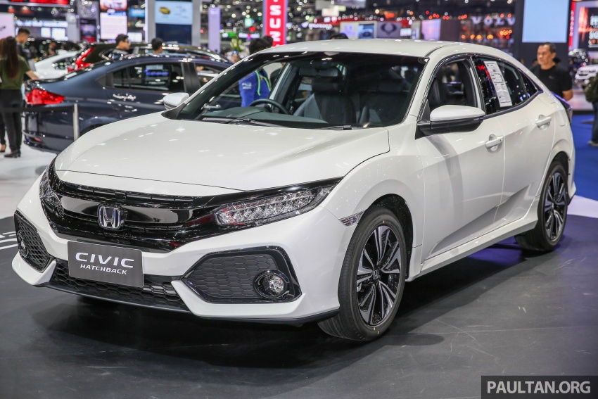 Honda Civic Hatchback 2017 trình làng tại Thái Lan với giá 950 triệu đồng
