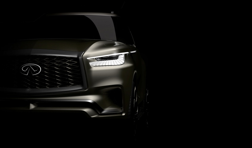 Infiniti QX80 thế hệ mới sẽ ra mắt New York Auto Show 2017