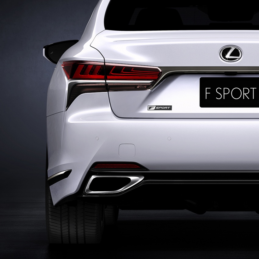 Lexus LS 500 F Sport được nâng cấp tăng khả năng xử lý linh hoạt