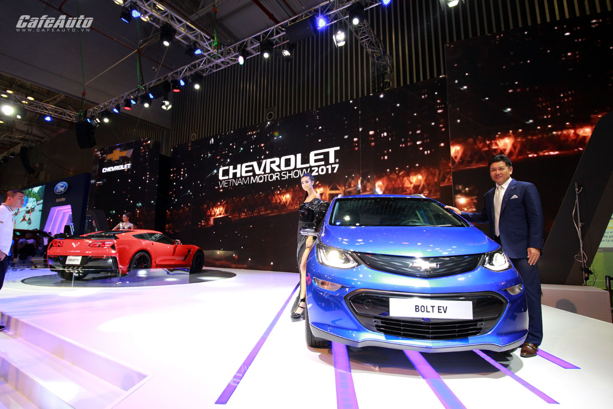 Chevrolet giới thiệu mẫu SUV cỡ nhỏ Bolt EV 2017 chạy hoàn toàn bằng điện