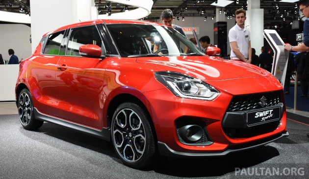 Suzuki Swift Sport 2018 trình làng, ngoại hình bắt mắt hơn