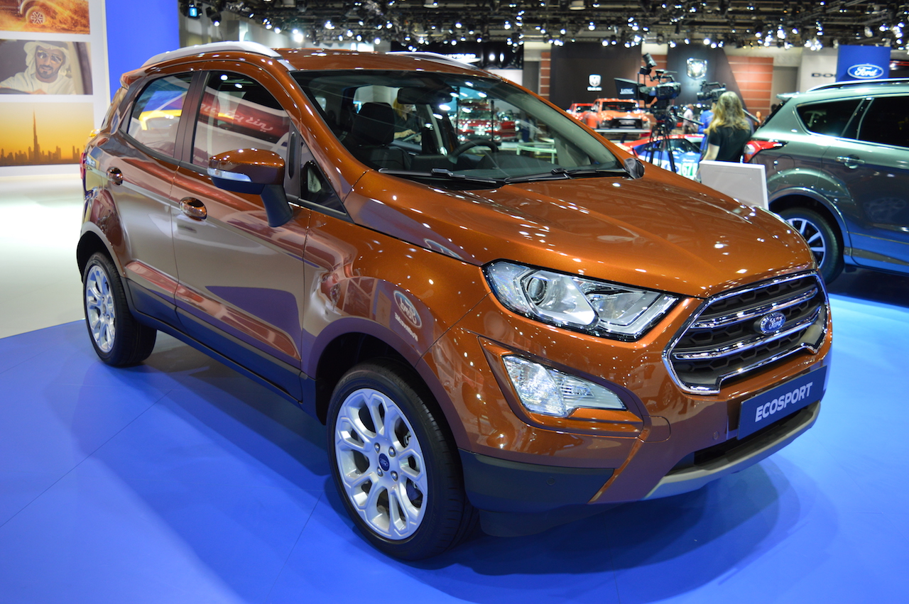 Ford EcoSport 2018 thay đổi mạnh  mẽ ở đầu xe và nội thất