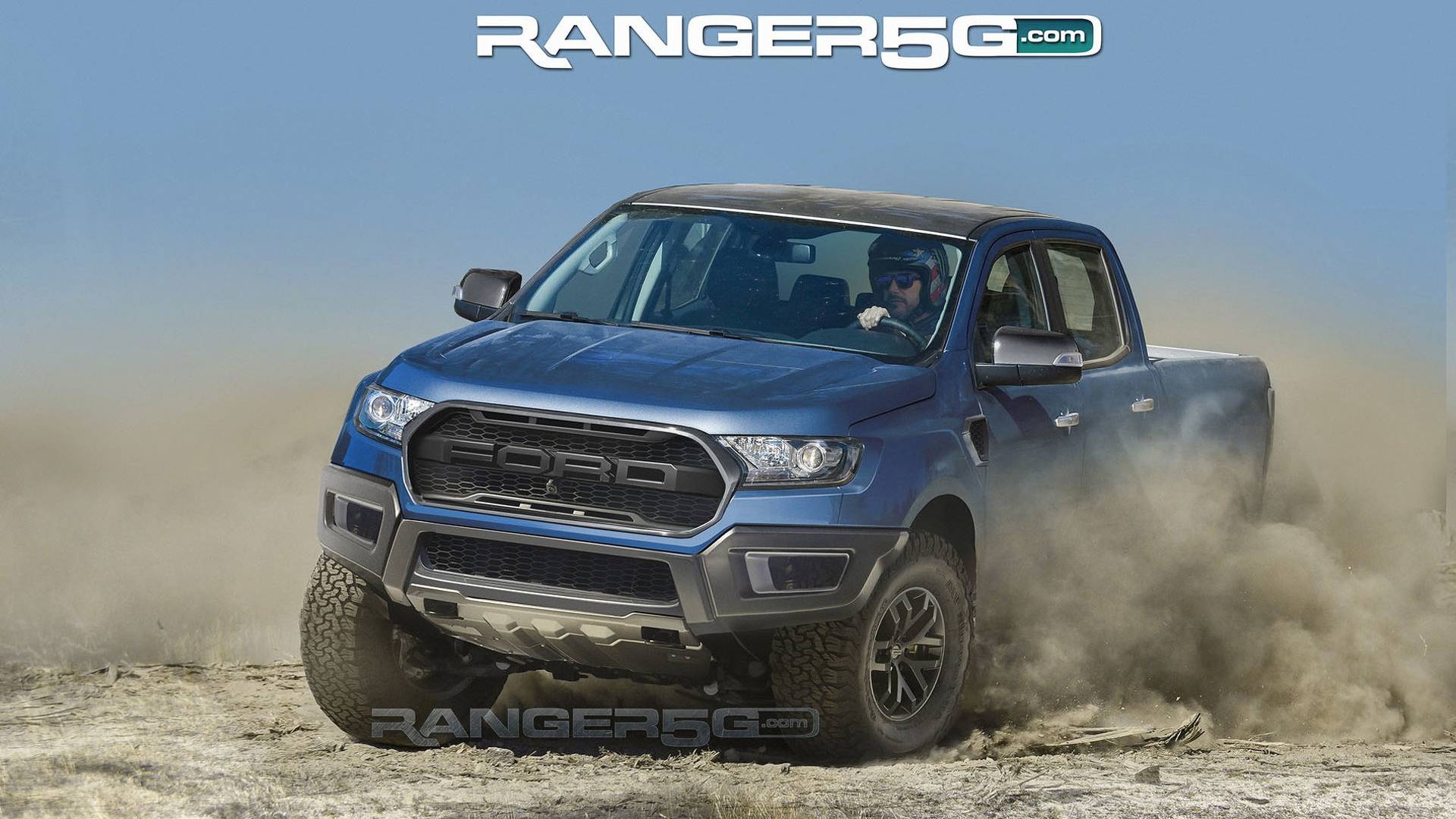 Hình ảnh đoán trước của Ford Ranger Raptor 2018