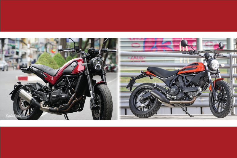 So sánh thông số Benelli Leoncino và Ducati Sixty2