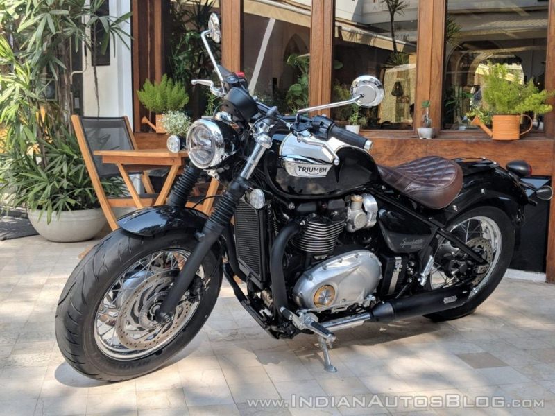 Triumph Bonneville Speedmaster 2018 cập cảng Ấn Độ, giá 389 triệu đồng