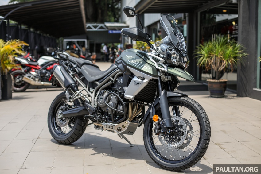 Triumph Tiger 800 XC và XR tại Malaysia, giá từ 330 triệu đồng