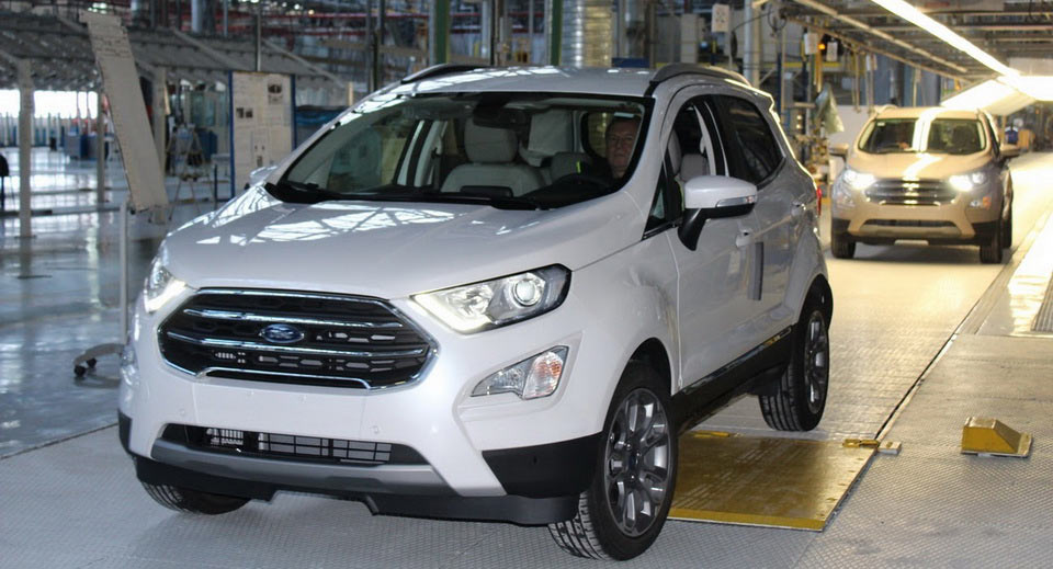 Ford EcoSport thế hệ mới được trang bị hệ dẫn động 4WD