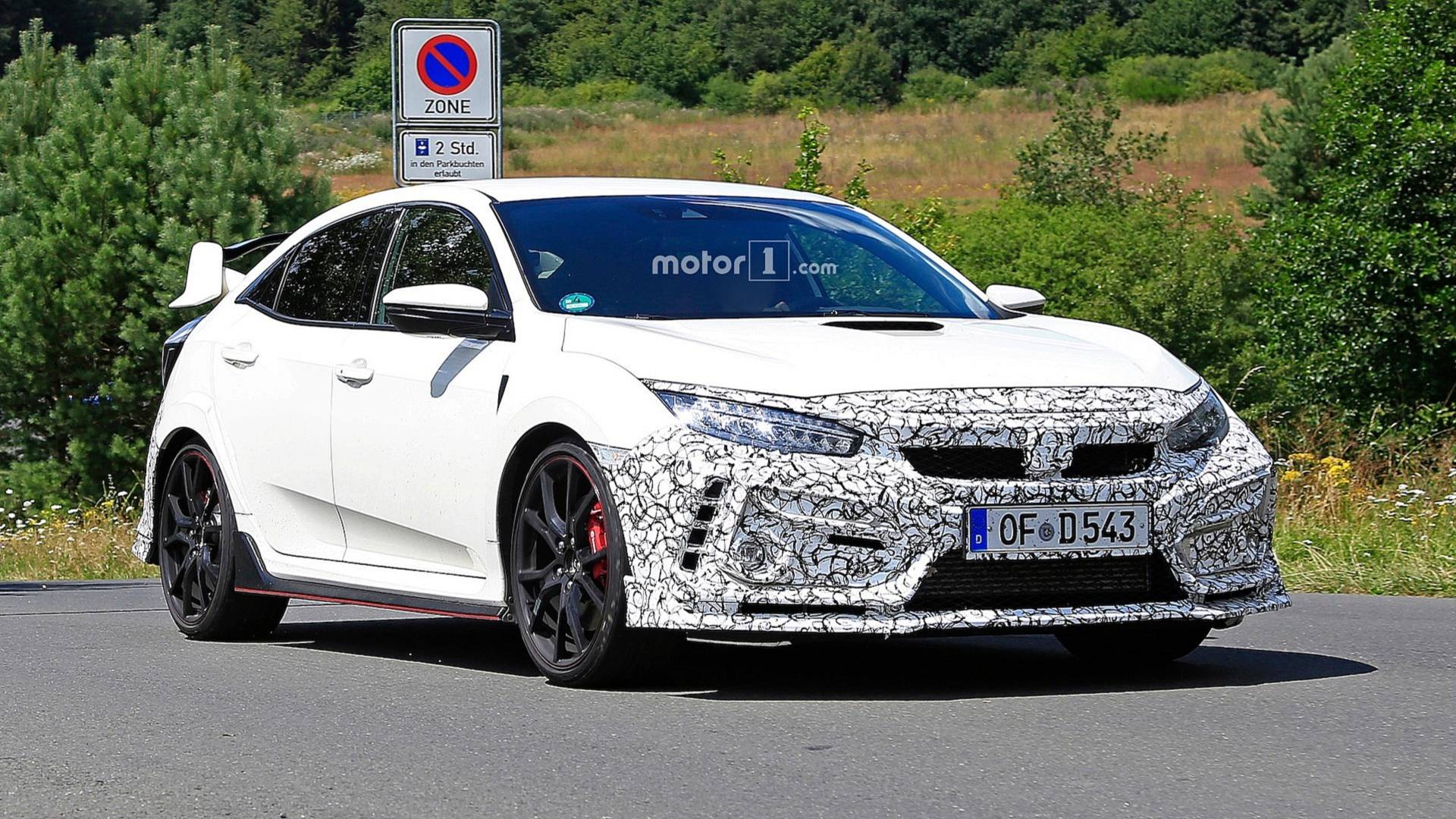 Hé lộ hình ảnh Honda Civic Type R 2019 chạy thử nghiệm