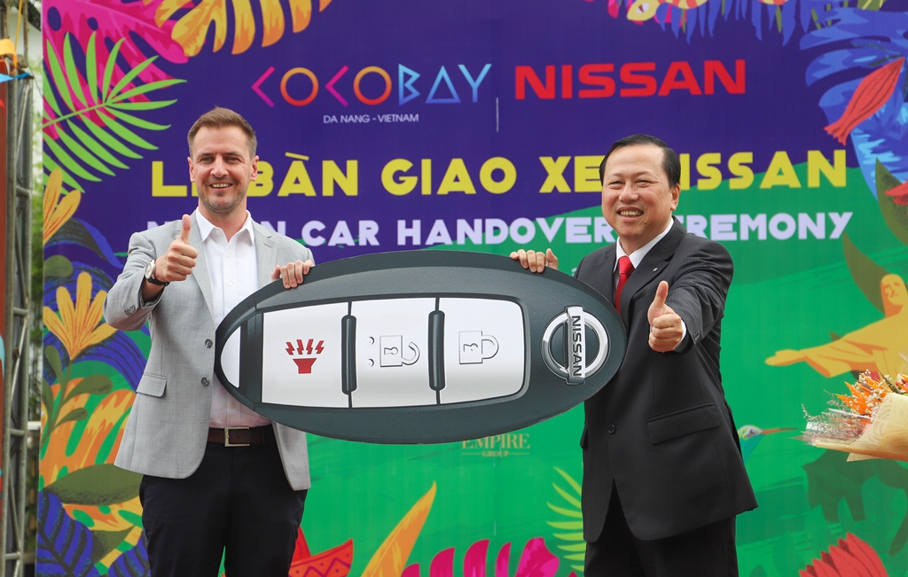Nissan Việt Nam bàn giao 10 chiếc xe cho Cocobay Đà Nẵng