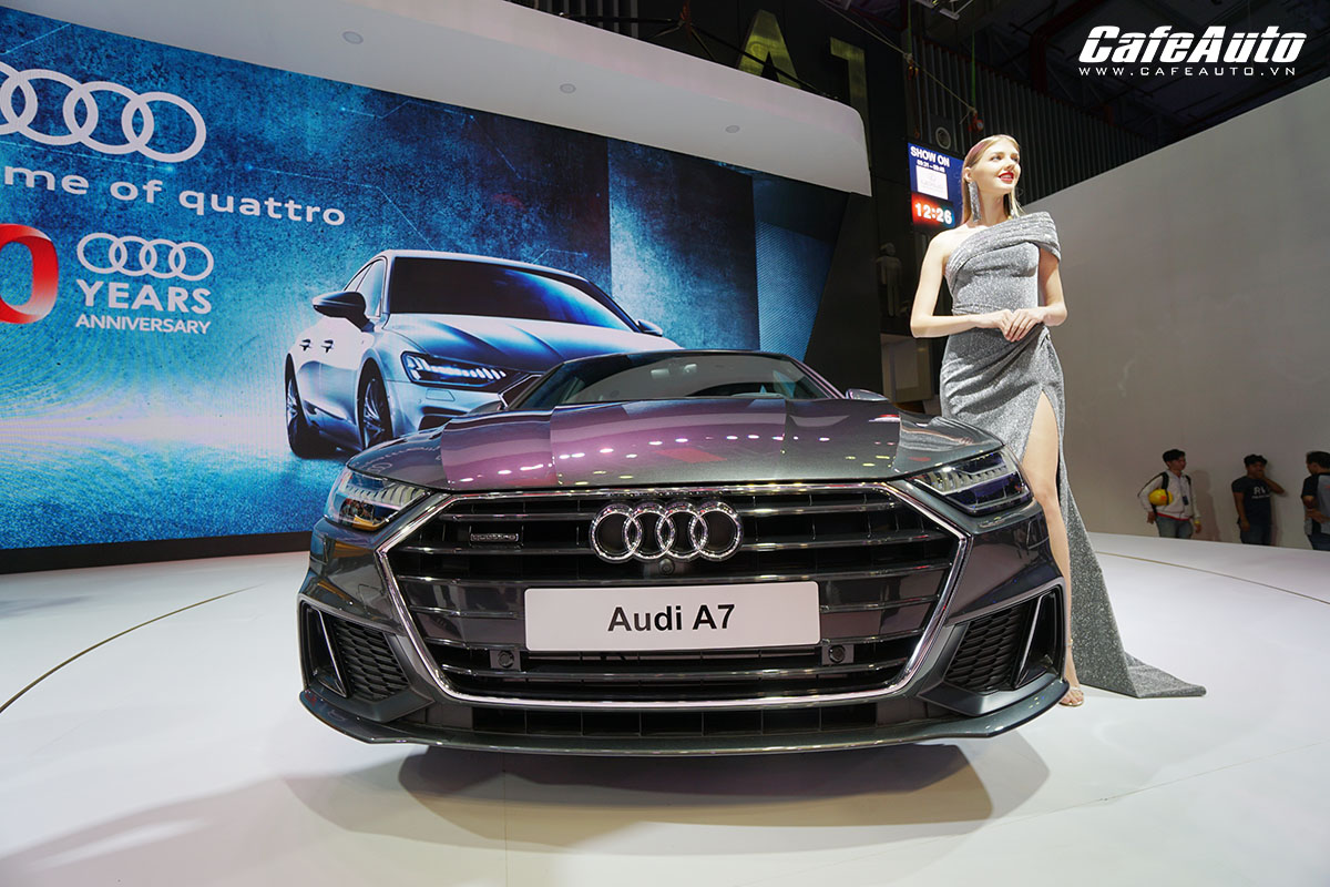 “Chiêm ngưỡng” Audi A7 Sportback 2019 tại Vietnam Motor Show 2018