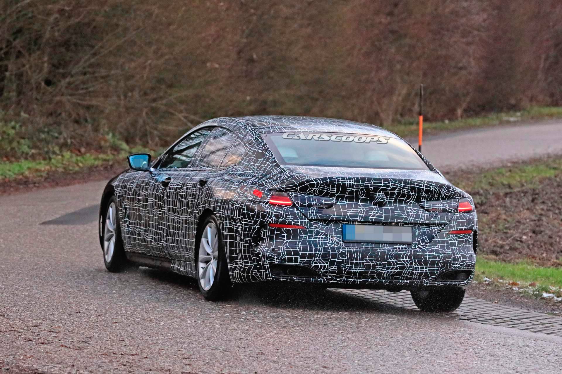 BMW 8 Series Gran Coupe lộ diện: đối thủ trực tiếp của Porsche Panamera