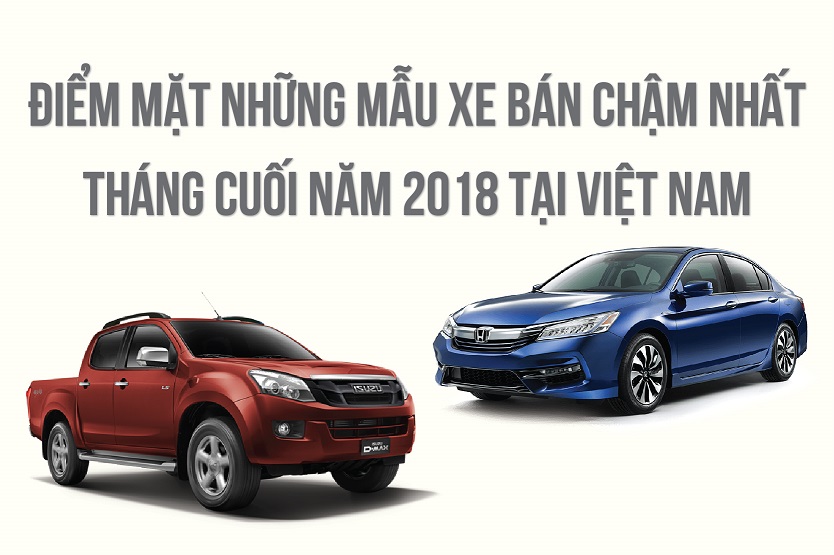 Điểm mặt những mẫu xe bán chậm nhất tháng cuối năm 2018 tại Việt Nam