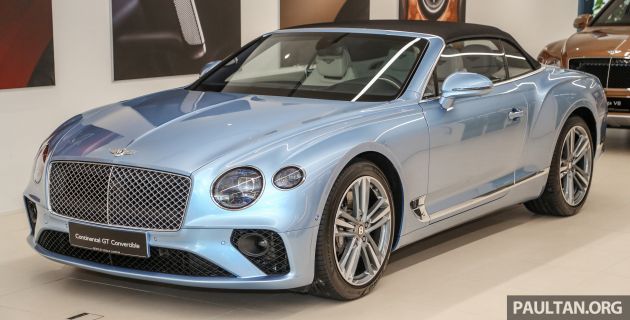 Bentley Continental GT Convertible ra mắt thị trường Malaysia giá từ 12,5 tỷ