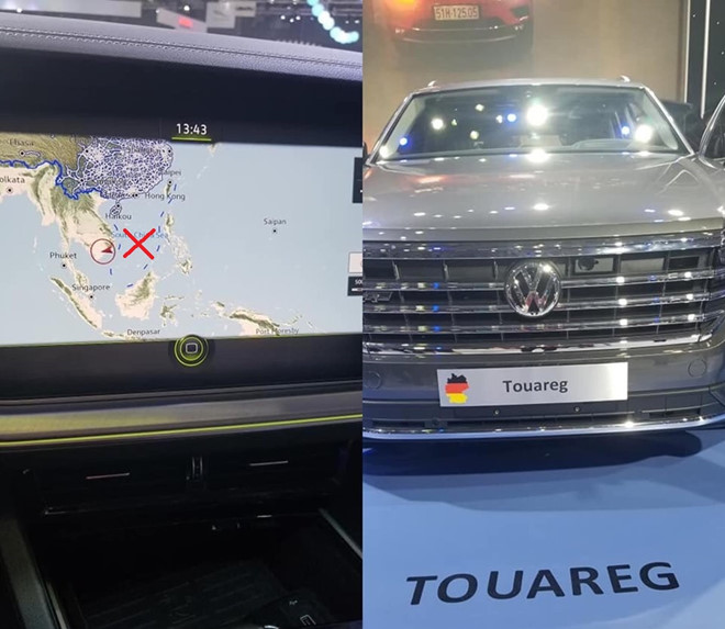 Sự thật về “đường lưỡi bò” trên trên Volkswagen Touareg vừa ra mắt tại VMS 2019