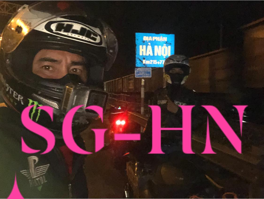 Thêm một biker chạy Sài Gòn Hà Nội chưa tới 17 tiếng đồng hồ