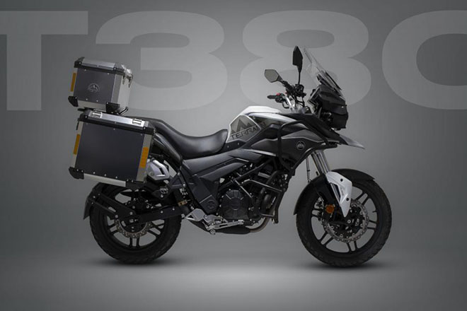 Xế lạ Sinnis Terrain 380 Adventure ra mắt cạnh tranh KTM 390 Adventure, Honda CB500x