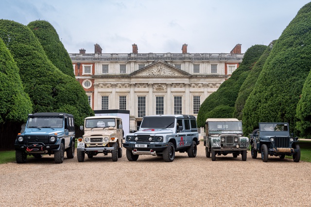 Dàn xe địa hình huyền thoại gây chú ý tại sự kiện Concours of Elegance