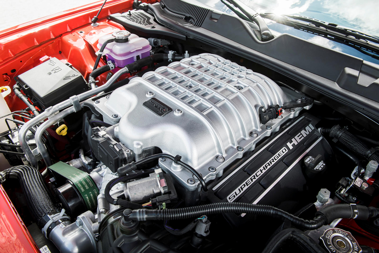 V8 engine
