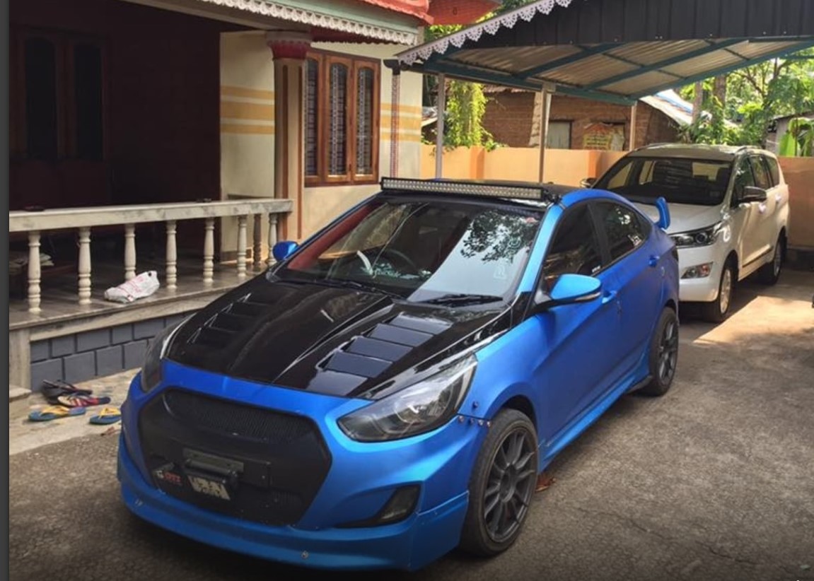 Quá Mê Lamborghini, Chủ Xe Hyundai Accent Tự Độ 'Xế Cưng' Theo Phong Cách  Aventador - Cafeauto.Vn