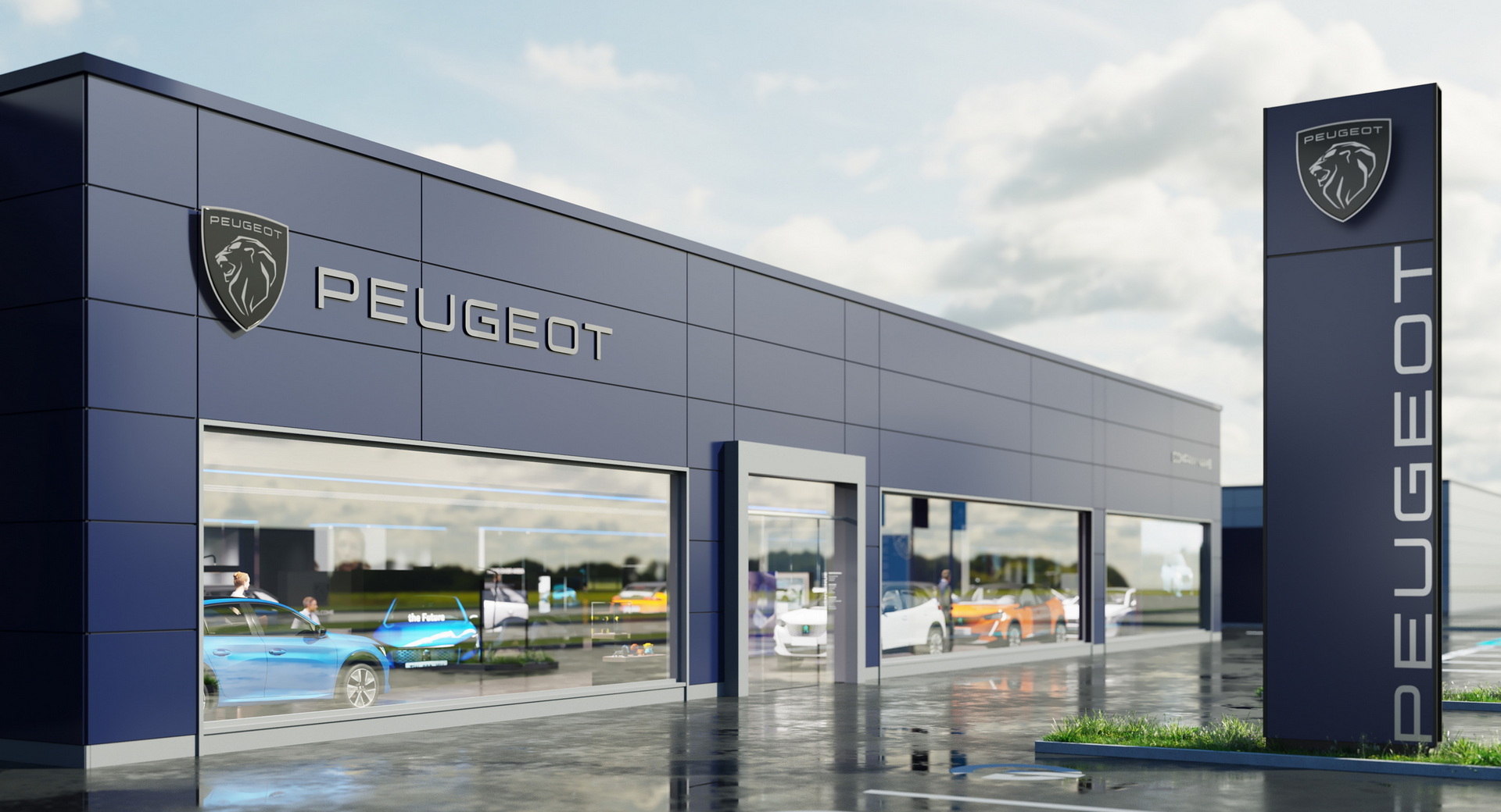 peugeot showroom