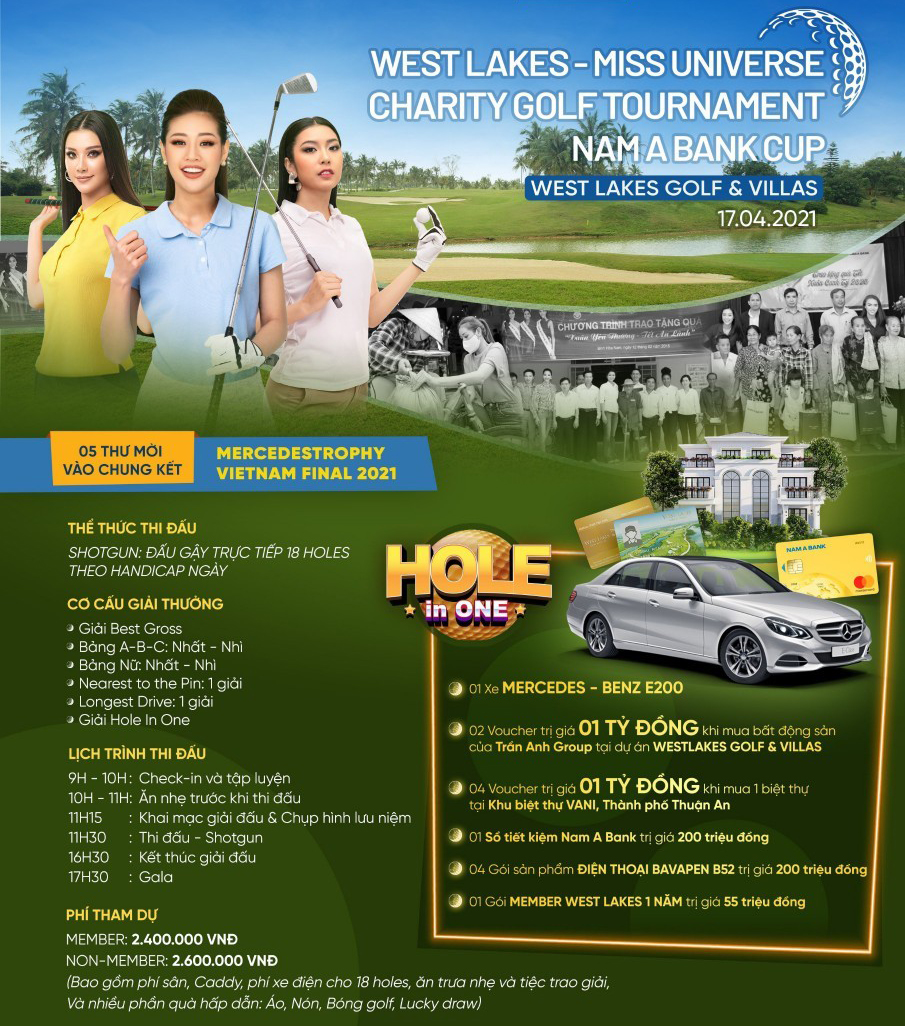 an-dinh-ngay-thi-dau-giai-westlake-miss-universe-charity-golf-tournament