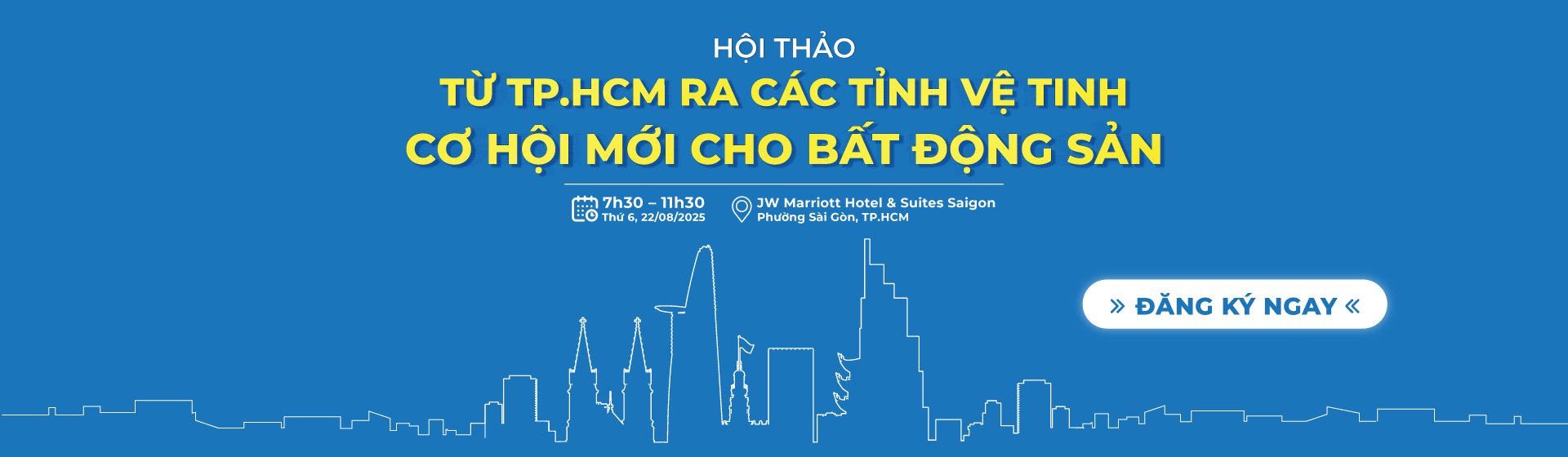 Hội thảo bất động sản tháng 8