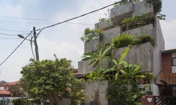 Ngôi nhà phủ cây xanh mướt độc đáo ở Malaysia Ngôi nhà phủ cây xanh mướt độc đáo ở Malaysia