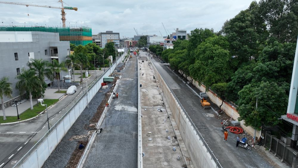 Thông xe hầm chui đi tới một trong hai sân bay lớn nhất Việt Nam