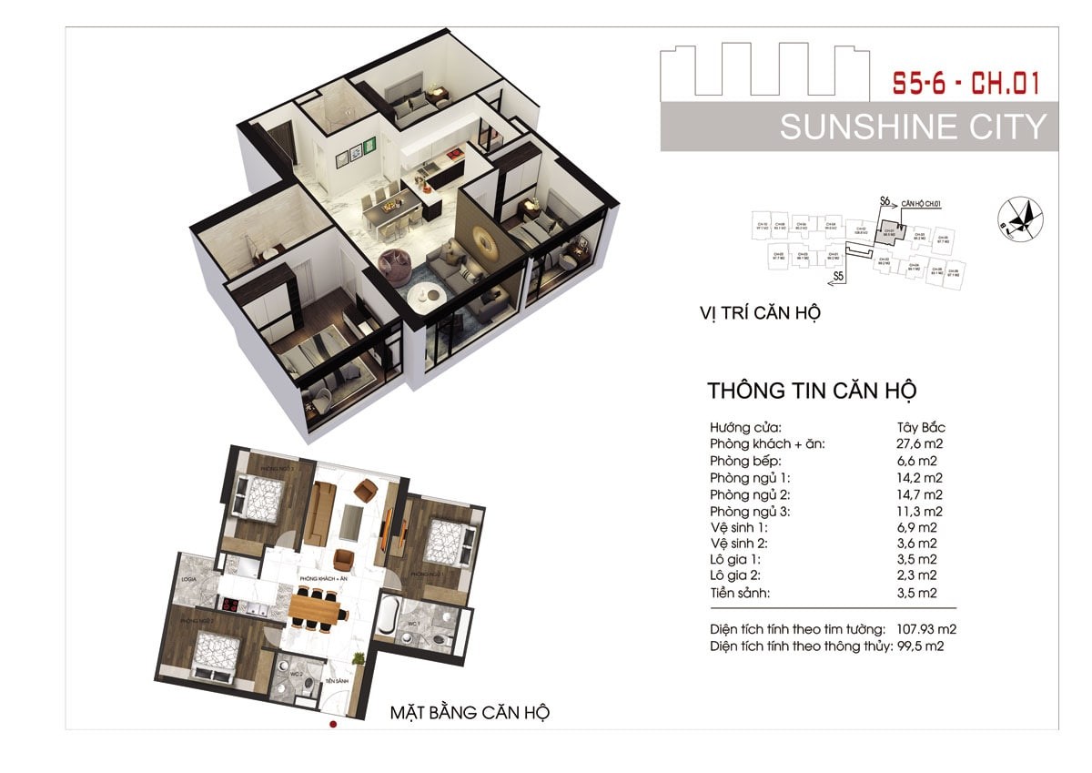 Mặt bằng căn hộ điển hình (căn hộ 01) tại dự án Sunshine City Sài Gòn quận 7 Mặt bằng căn hộ điển hình (căn hộ 01) tại dự án Sunshine City Sài Gòn quận 7