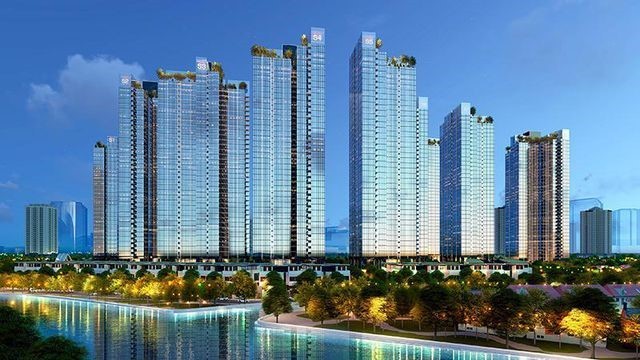 Phối cảnh tổng thể dự án Sunshine City Sài Gòn quận 7 Phối cảnh tổng thể dự án Sunshine City Sài Gòn quận 7