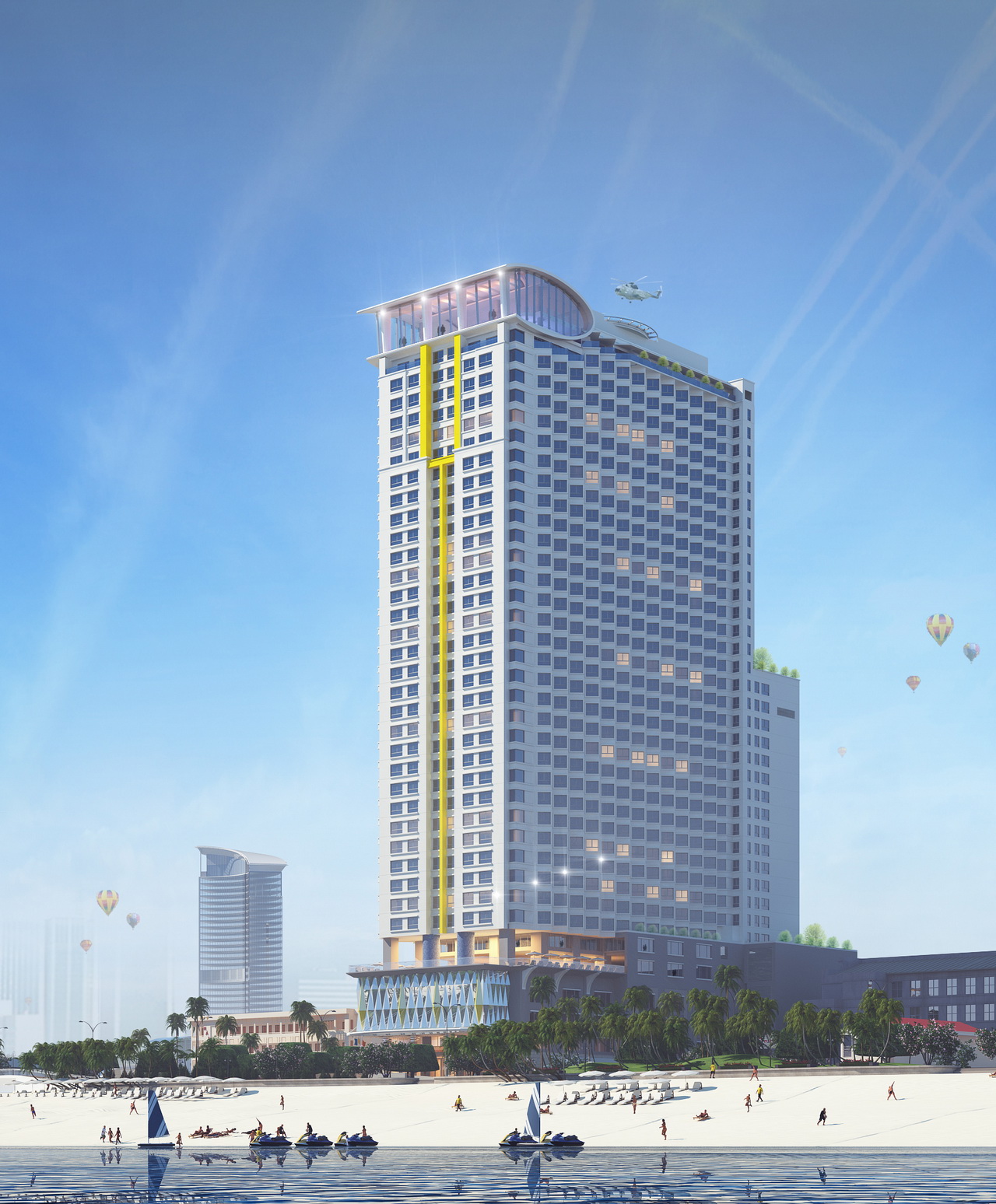 Tòa nhà khách sạn cao nhất Thành phố Nha Trang sắp đi vào hoạt ...